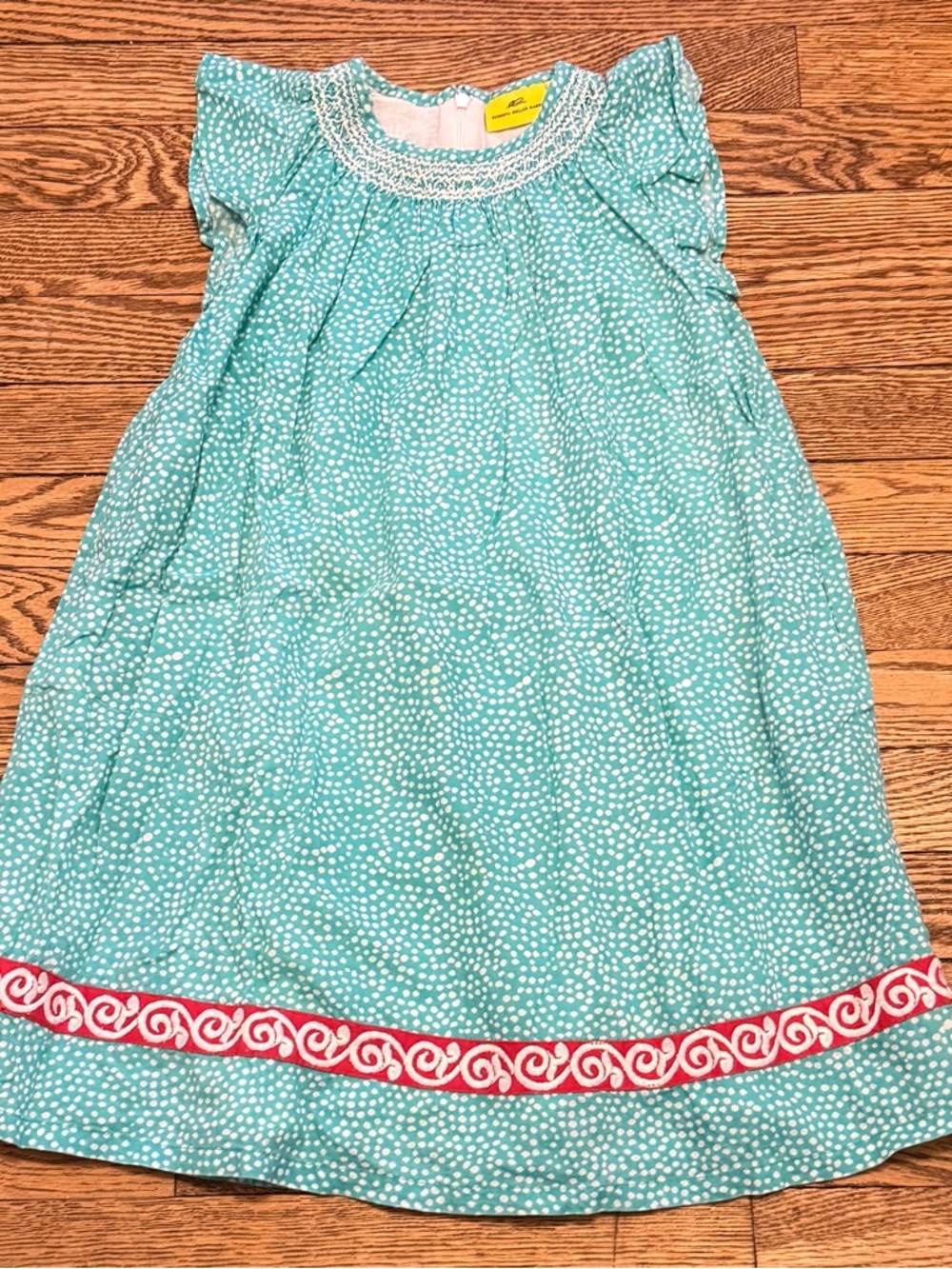Roberta Roller Rabbit Sz 8 Smocked Dress